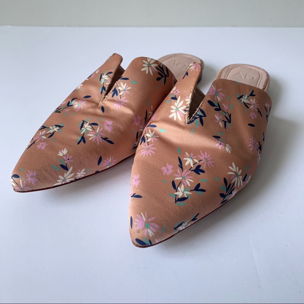A.D & Daughters Floral Mules